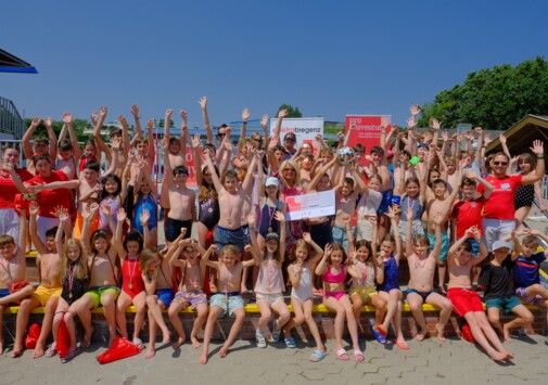 Pro Juventute suchte die Schwimmhelden Wiens