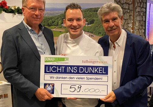 Künstlergala für Licht ins Dunkel